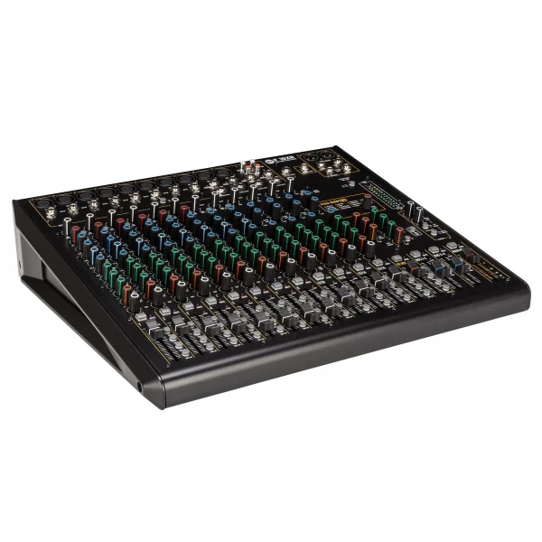 RCF F 16XR 16 Kanal Ses Mikseri 10 Mikrofon 4 Stereo Kanal