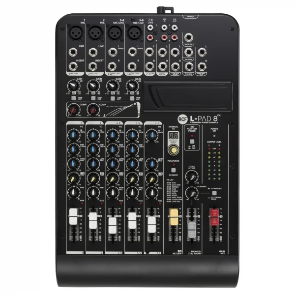 RCF L-PAD 8CX 8 Kanal Efektli Ses Mikseri