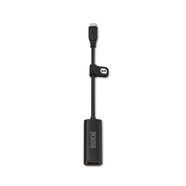 RODE HDMI - USB-C Dönüştürücü UVC girişi destekleyen herhangi bir cihaza bağlamak için tasarlanmış, kompakt 1080p60 görüntü yakalama kartı