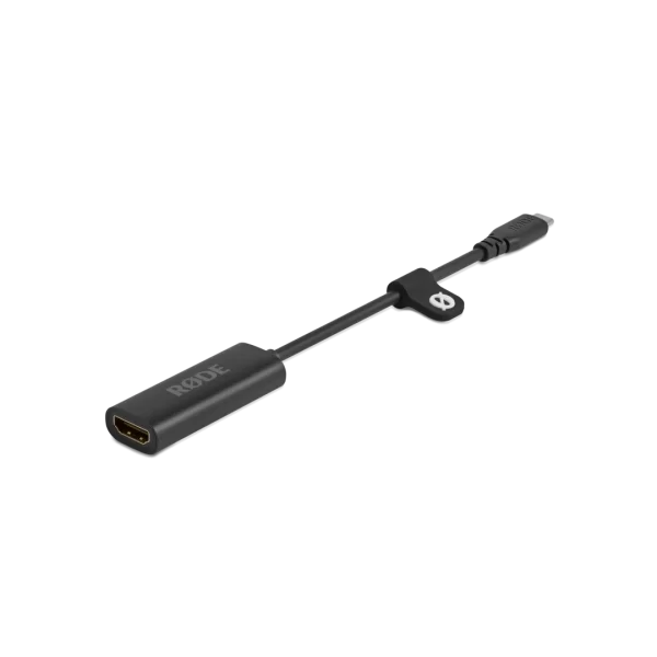 RODE HDMI - USB-C Dönüştürücü UVC girişi destekleyen herhangi bir cihaza bağlamak için tasarlanmış, kompakt 1080p60 görüntü yakalama kartı