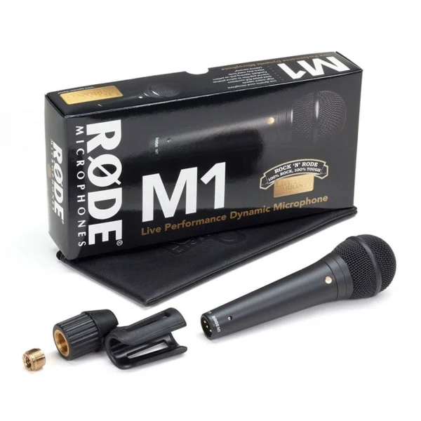 RODE M1 Mikrofon Live Performance Dinamik mikrofon (mount ile birlikte)