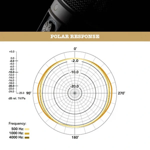 RODE NT2000 Variable pattern kondansatör mikrofon (büyük shock mount ile birlikte)