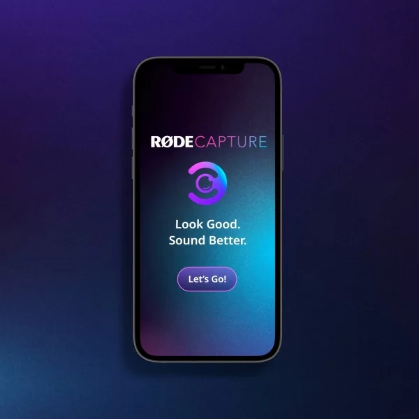 RODE RODE Capture Pro Video ve Audio Kayıt Uygulaması Seçili RODE Mikrofonlar İçin Ücretsiz Aplikasyon (iOS)