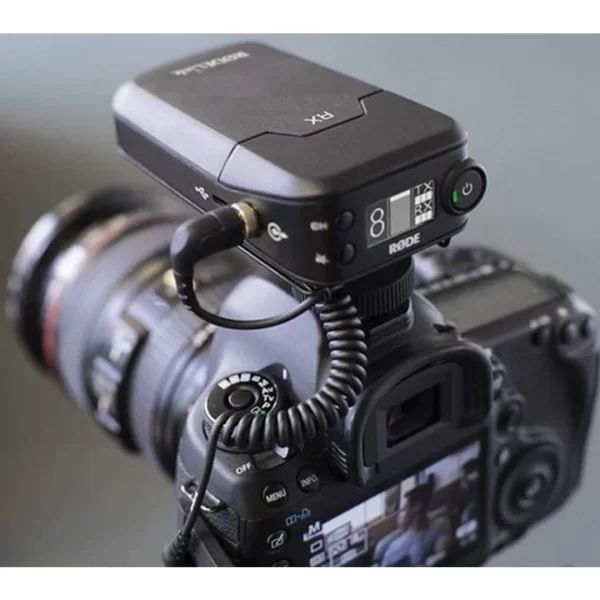 RODE RX-CAM Kamera üstü / Kemer klipli telsiz mikrofon alıcısı