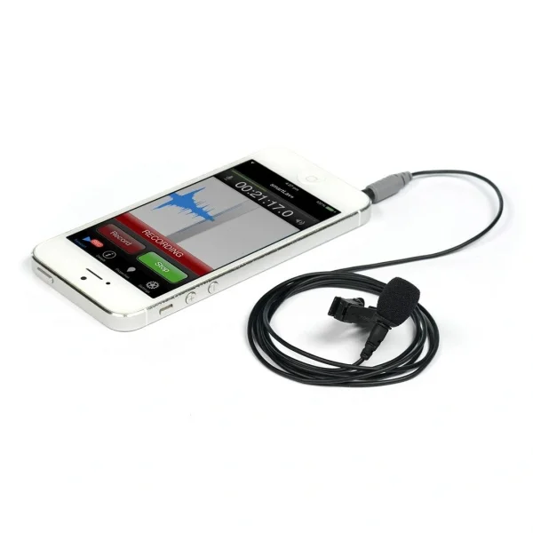 RODE smartLav+ Broadcast kalitesinde Kablolu Lavalier Mikrofon (iOS ve Android)