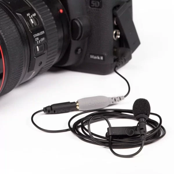 RODE smartLav+ Broadcast kalitesinde Kablolu Lavalier Mikrofon (iOS ve Android)