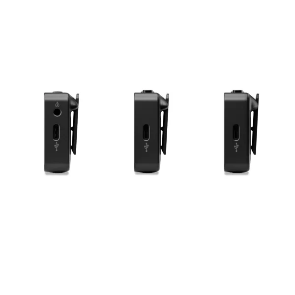 RODE Wireless GO (Gen 3) 3.Nesil, İki vericili, 32-bit kayıt özellikli kablosuz mikrofon seti