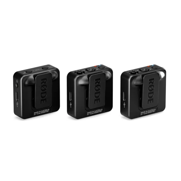 RODE Wireless GO (Gen 3) 3.Nesil, İki vericili, 32-bit kayıt özellikli kablosuz mikrofon seti