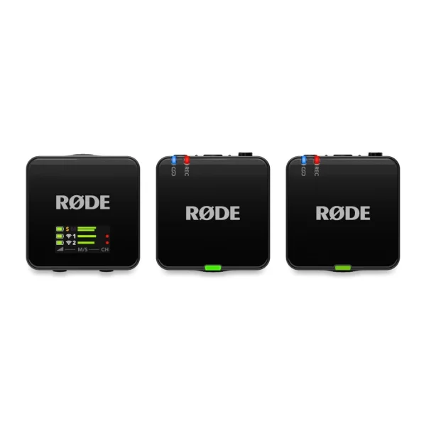 RODE Wireless GO (Gen 3) 3.Nesil, İki vericili, 32-bit kayıt özellikli kablosuz mikrofon seti