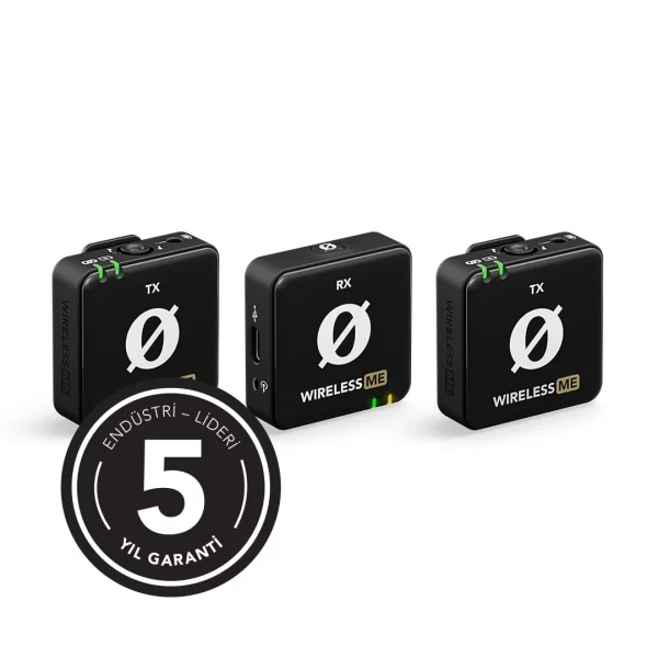 RODE Wireless ME Dual İki Vericili Kompakt Telsiz Mikrofon Sistemi