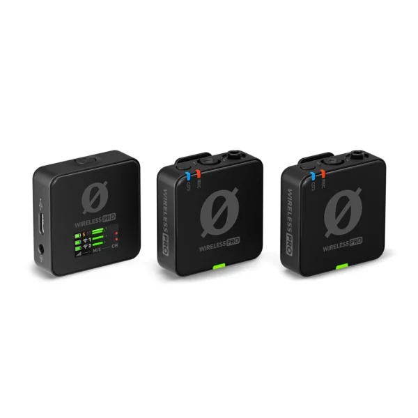 RODE Wireless PRO 32-bit Kayıt Özellikli Profesyonel Kompakt Kablosuz Mikrofon Sistemi