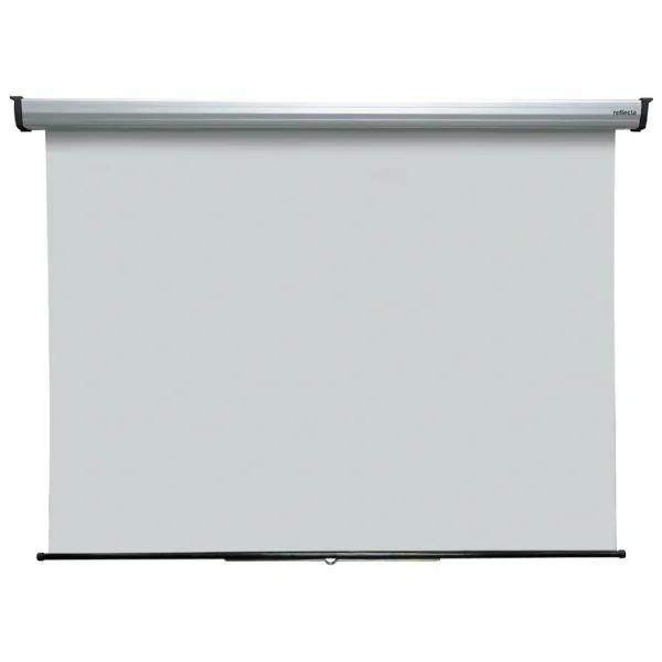 REFLECTA 81831 240x200 cm. Silverline Motorlu Projeksiyon Perdesi, Format 1:1, Eğitim Serisi