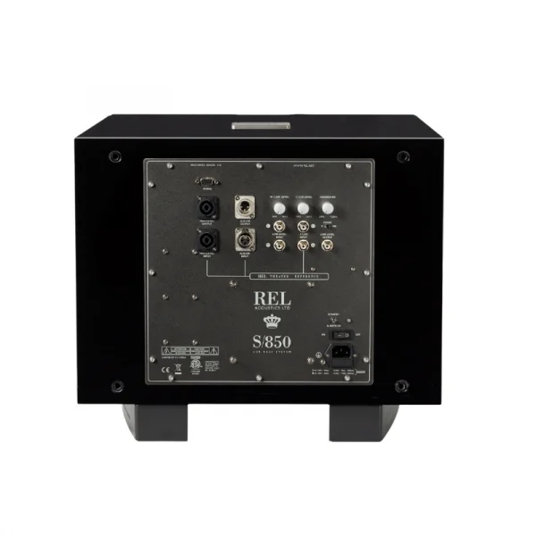 REL S/850 Subwoofer Siyah Grill