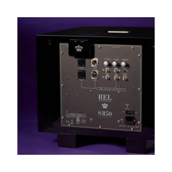 REL S/850 Subwoofer Siyah Grill