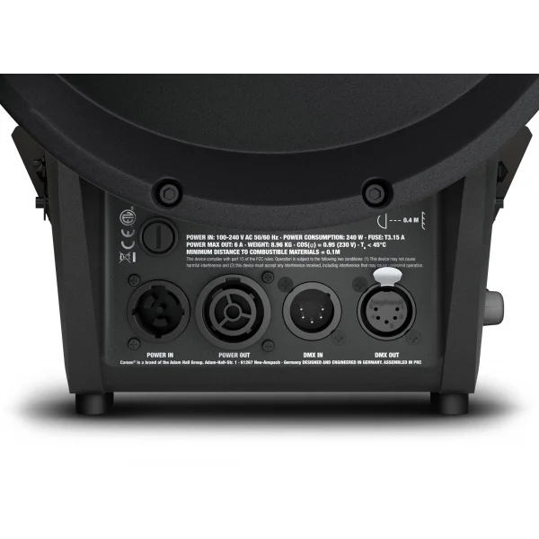 RGBW Led Fresnel Spot 240W, 18°-55° ( CAMEO F2FC )