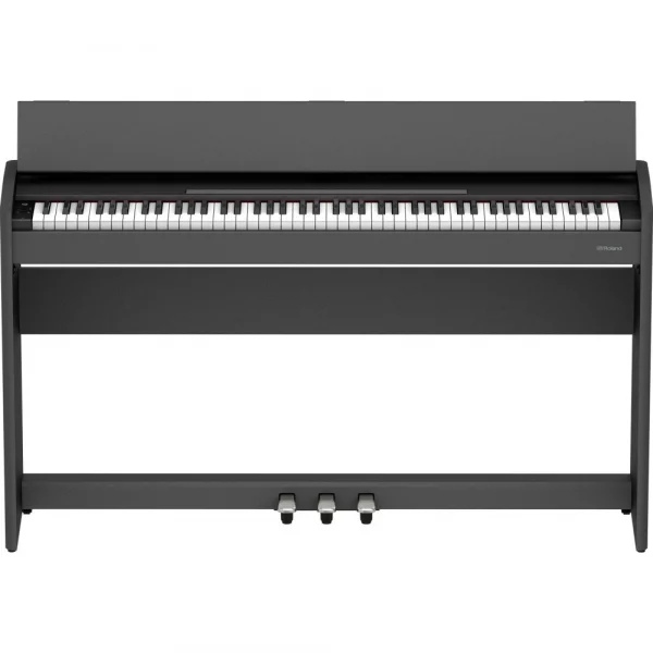ROLAND F107-BKX Modern Dizayn Dijital Piyano - Siyah Renk