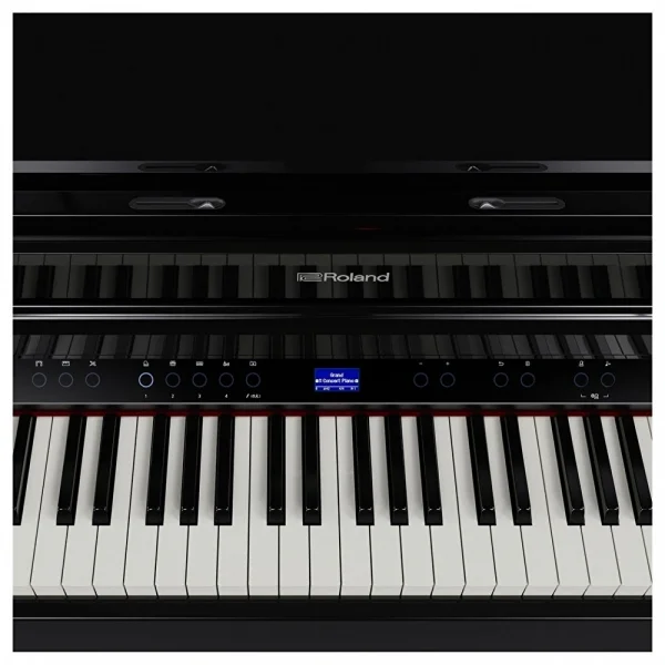 ROLAND GP-6-PE Parlak Siyah Kuyruklu Dijital Piyano