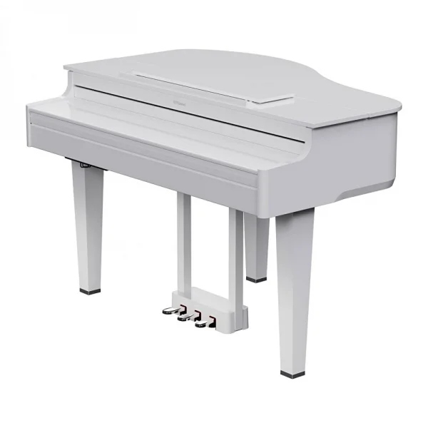 ROLAND GP-6-PW Parlak Beyaz Kuyruklu Dijital Piyano