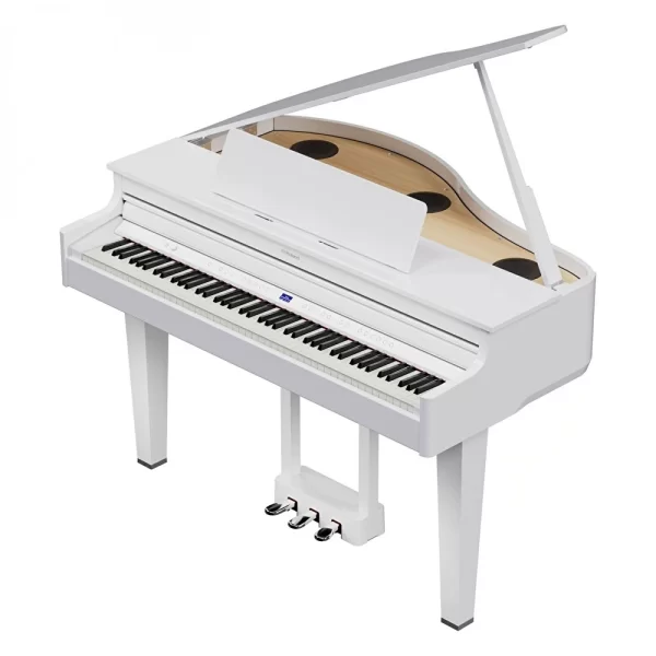 ROLAND GP-6-PW Parlak Beyaz Kuyruklu Dijital Piyano