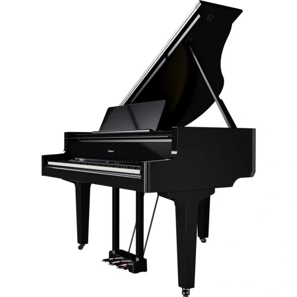 ROLAND GP-9-PE Parlak Siyah Kuyruklu Dijital Piyano