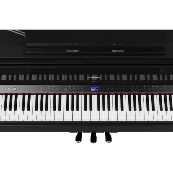 ROLAND GP-9-PE Parlak Siyah Kuyruklu Dijital Piyano