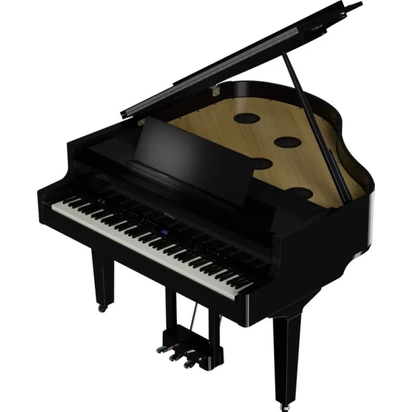 ROLAND GP-9M-PE Parlak Siyah Kuyruklu Dijital Piyano