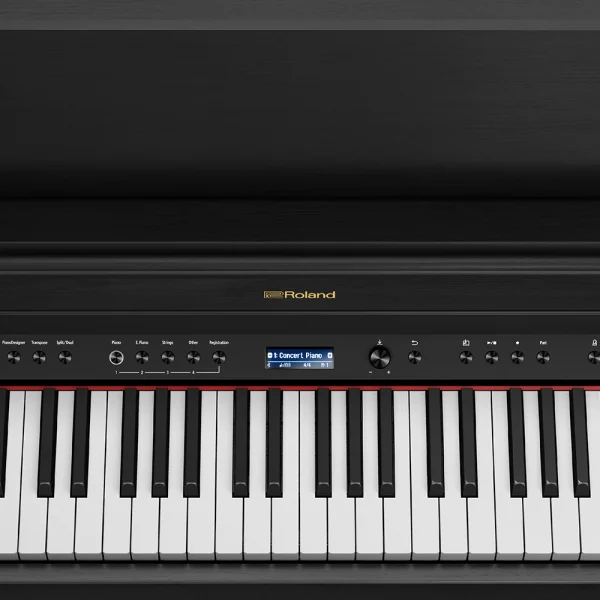 ROLAND HP702-CH Mat Siyah Dijital Duvar Piyano (Tabure& Kulaklık Hediyeli)