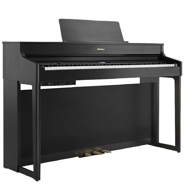 ROLAND HP702-CH Mat Siyah Dijital Duvar Piyano (Tabure& Kulaklık Hediyeli)