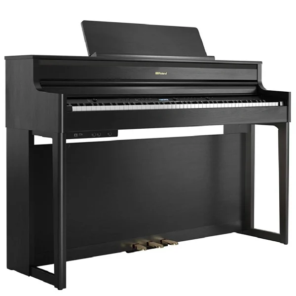 ROLAND HP704-CH Mat Siyah Dijital Piyano (Tabure& Kulaklık Hediyeli)