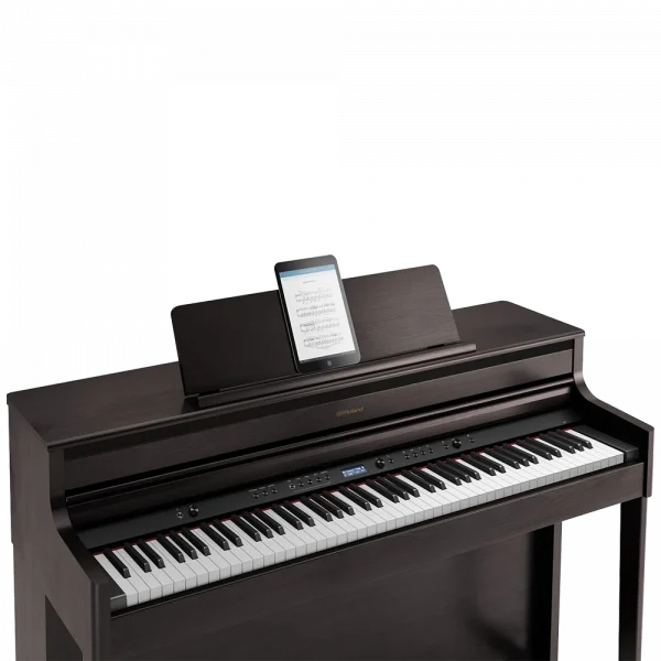 ROLAND HP704-DR Koyu Gül Ağacı Dijital Piyano (Tabure& Kulaklık Hediyeli)