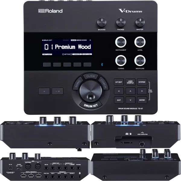 ROLAND VAD504 V-Drums Acoustic Design Elektronik Davul Seti