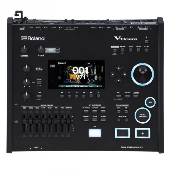 ROLAND VAD716 V-Drums Acoustic Design Pearl White Elektronik Davul Seti