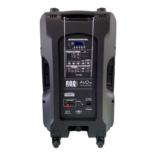 Roq Audio AUQ15 15 Taşınabilir Aktif Hoparlör (Mikrofon Hediyeli)