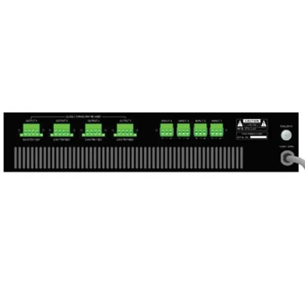 RS AUDIO DPA 4250 Power Amfi, 4x250W 100V