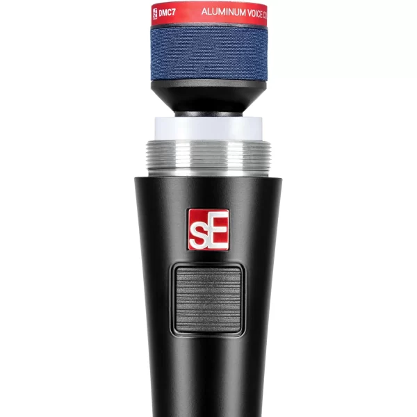 sE Electronics V7 PTT Supercardioid Talkback Dynamic Handheld Vokal Mikrofonu (Siyah)