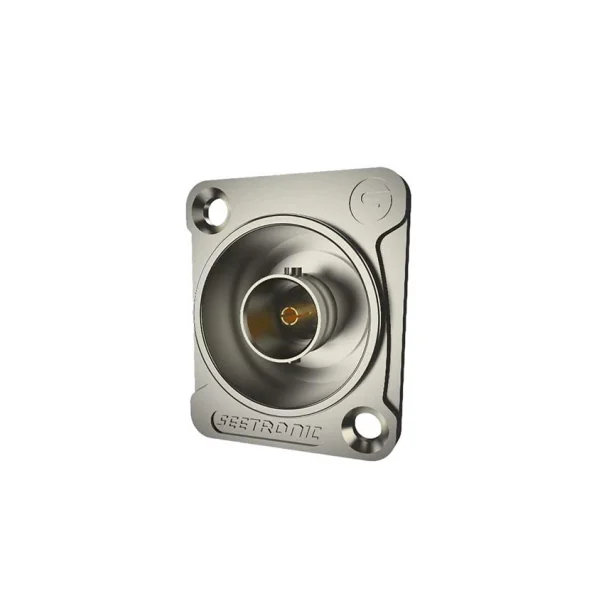 SEETRONIC SBB75DFGX 75Ω UHD BNC Soket (Panel Montajlı, Grounded, D-Size)