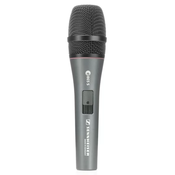 Sennheiser E 865S Kondenser Vokal Mikrofon, Anahtarlı