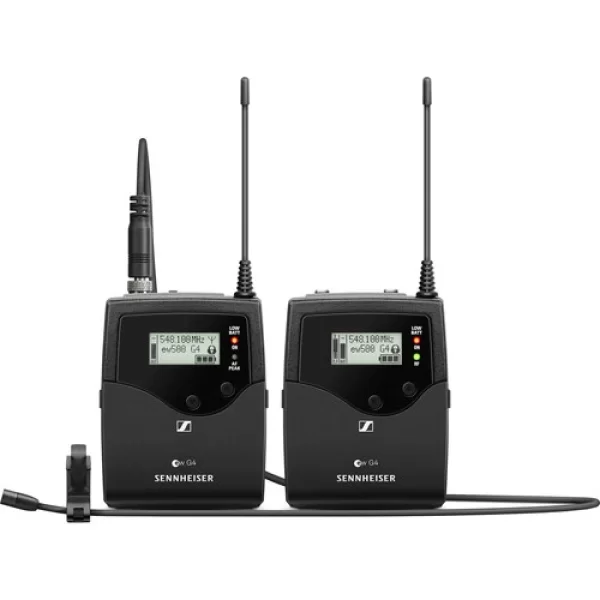 Sennheiser EW 512P G4-AW+ Camera-Mount Portable Omni Lavalier Mikrofon Sistem