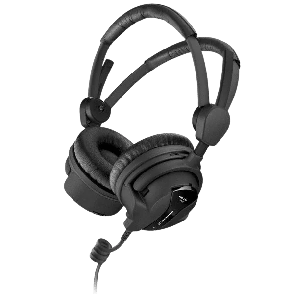 Sennheiser HD 26 On-Ear Kapalı Broadcast Kulaklığı: Radyo ve TV Prodüksiyonları İçin Hafif İzolasyon