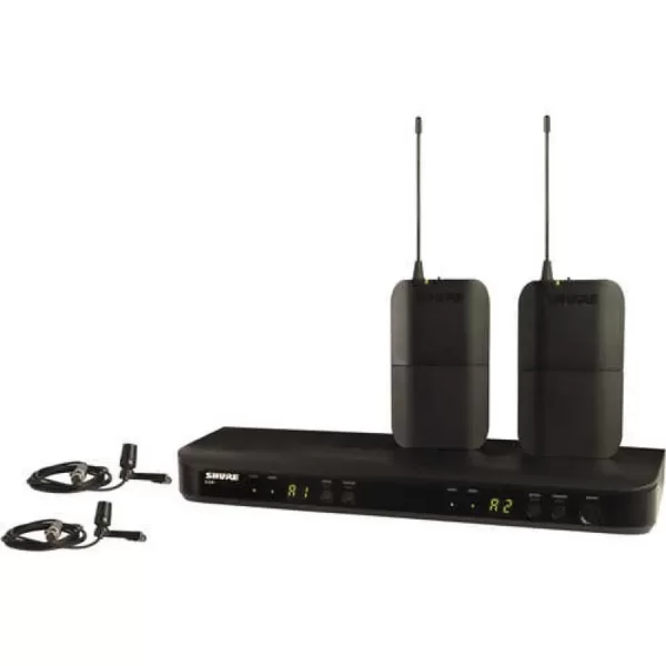 SHURE BLX188E/CVL Çift Yaka Kablosuz Mikrofon Seti