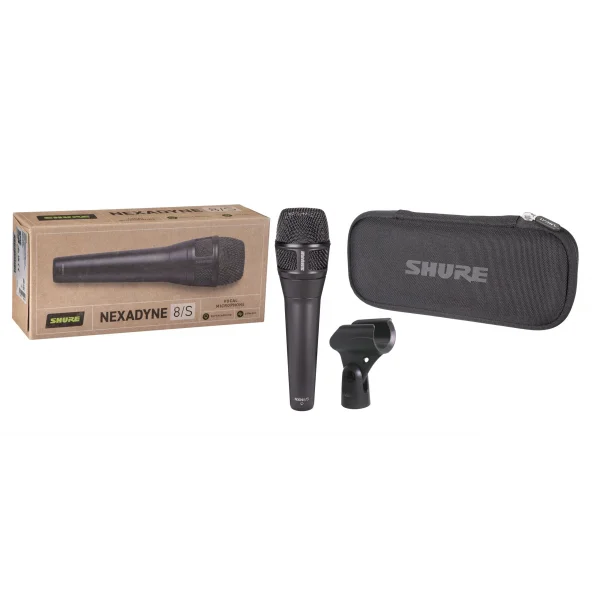 SHURE NXN8/S Nexadyne 8 / Dinamik Vokal Mikrofon / Supercardioid