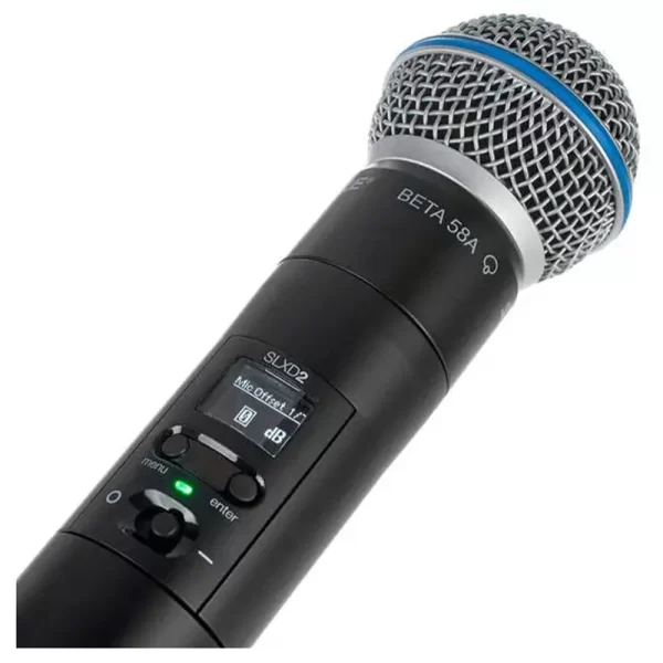 Shure SLXD2/B58 Telsiz Dinamik Mikrofon