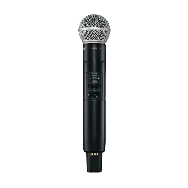 Shure SLXD2/SM58 Dijital Kablosuz Vokal Mikrofonu (Transmitter)