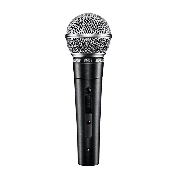 SHURE SM58-SE CARDIOID Anahtarlı Dinamik Mikrofon