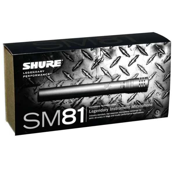 Shure SM81-LC Condenser Enstrüman Mikrofonu