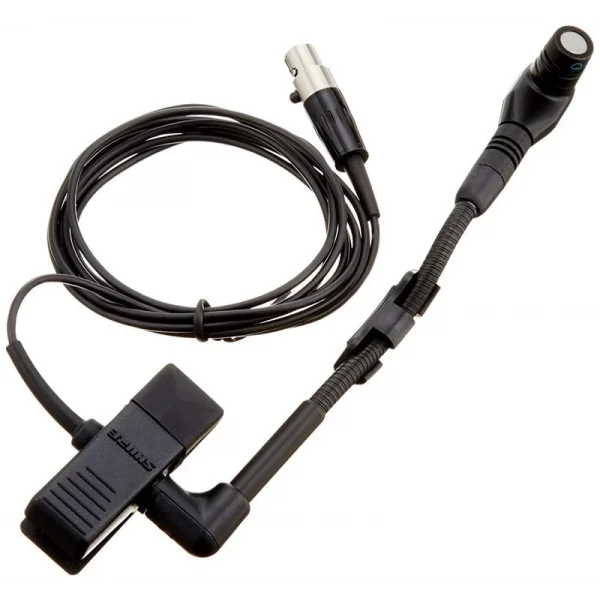 SHURE WB98H/C Enstruman Mikrofonu, Clip-On, Mini Xlr (Kablosuz Setler İçin Opsiyonel)