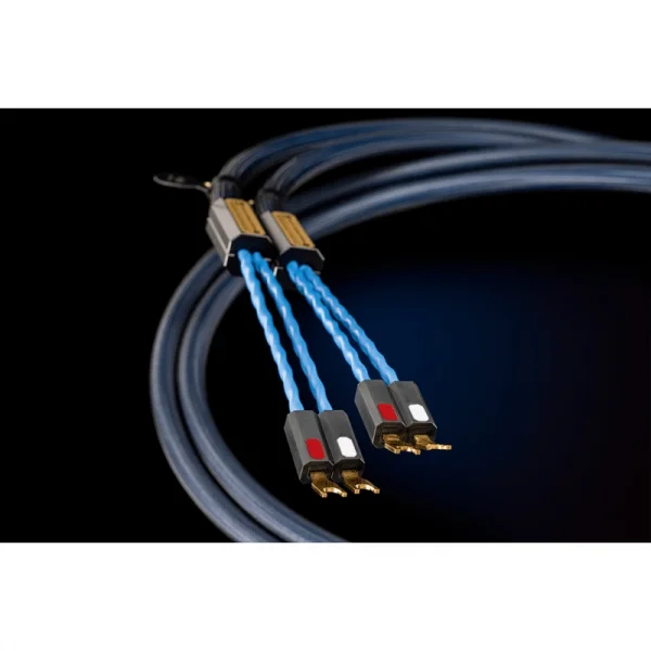 Siltech ROYAL SINGLE CROWN SSP009 silver-gold spade Sonlandırılmış Hoparlör Kablosu