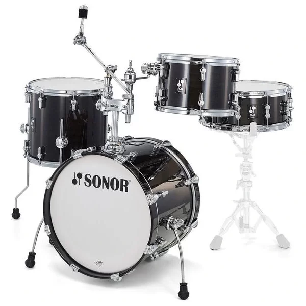 Sonor AQ2 Bop Set Akustik Davul (Transparent Satin Black)