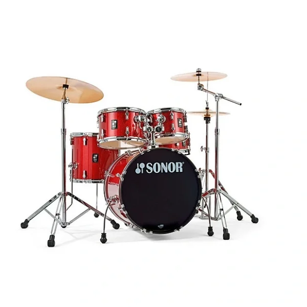 Sonor AQX Studio 20 Akustik Davul Seti (Red Moon Sparkle)