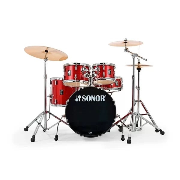 Sonor AQX Studio 20 Akustik Davul Seti (Red Moon Sparkle)